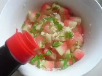 Make A watermelon step 5