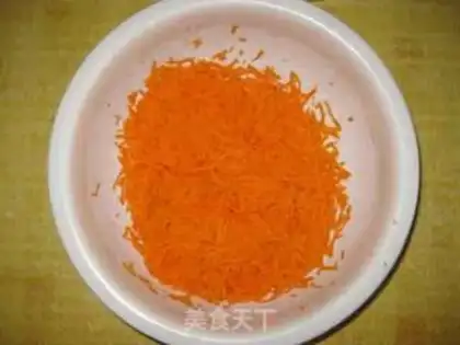 Make Carrot eggcake step 1