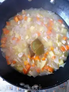 Make Japanese curry step 6