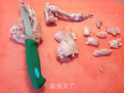 Make Rabbit salad step 1