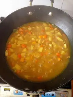 Make Japanese curry step 7