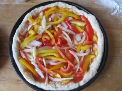 Make Carpentry shrimp pizza step 9