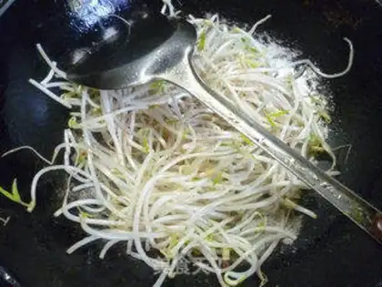 Make Clear the green bean bud step 3