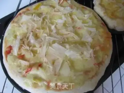 Make Carpentry shrimp pizza step 12
