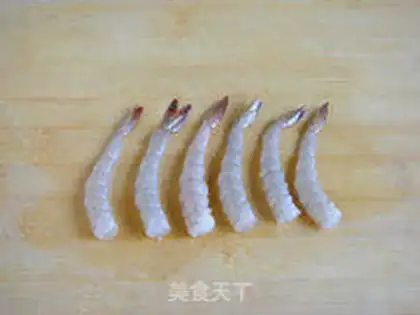 Make Japanese shrimp step 2