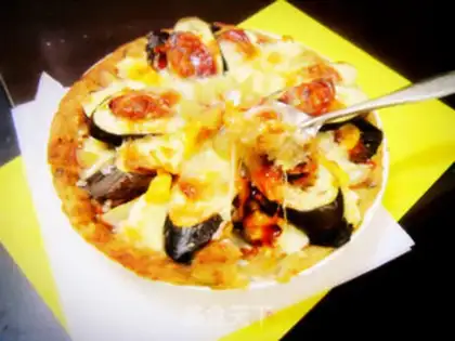 Make potato bottom pizza step 13