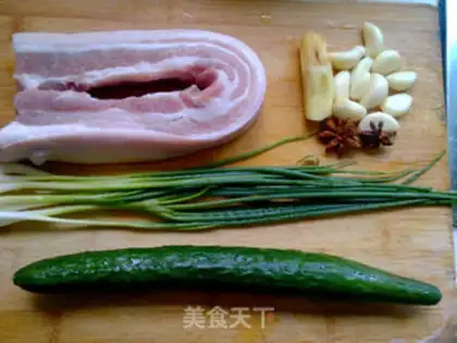 Make Garlic white meat step 0