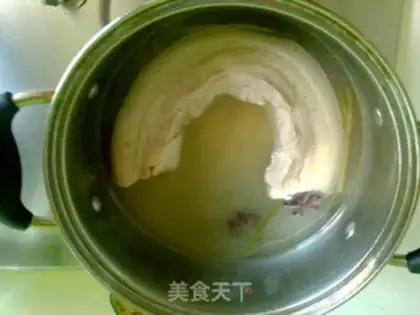Make Garlic white meat step 2