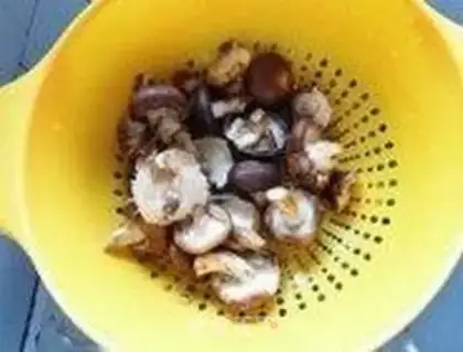 Make The orchid mushroom and soufflé step 0