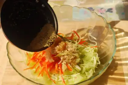 Make Colored Cake roll step 44