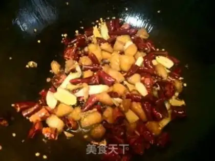 Make Spicy chicken step 6
