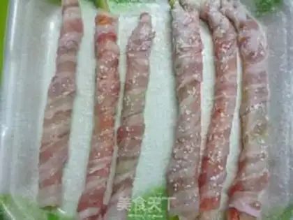 Make Burn the vegetable rolls and the eggs step 6