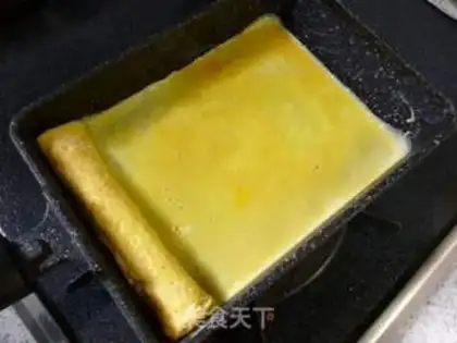 Make Burn the vegetable rolls and the eggs step 10