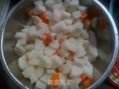 Make Korean carrots step 1