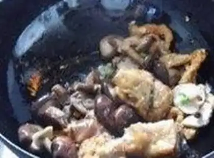 Make The orchid mushroom and soufflé step 9