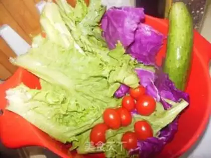 Make Lemon oil vinegar salad step 6