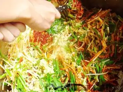 Make Hot cabbage step 11