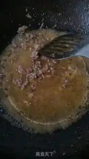 Make Meat and eggplant step 3
