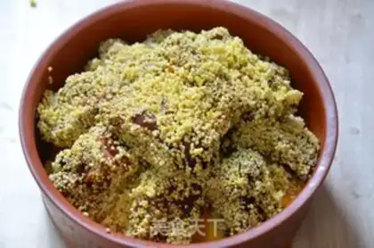 Make Goldmelon rice ribs step 7