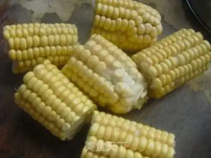 Make Cream corn sticks step 1