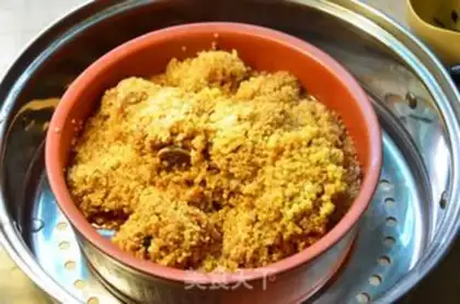 Make Goldmelon rice ribs step 8