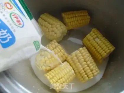 Make Cream corn sticks step 2