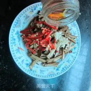 Make Garlic peppers with tofu step 5