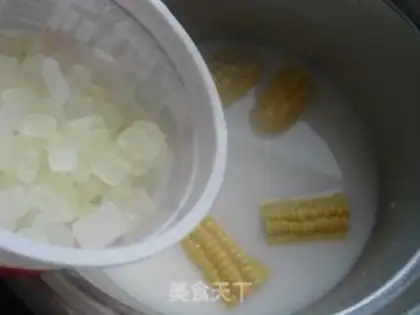 Make Cream corn sticks step 3