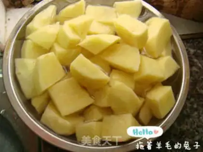 Make Potato chicken step 0