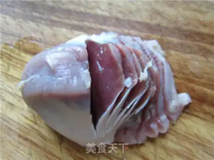 Make Hot duck step 1