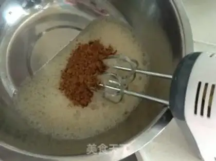 Make Red sugar date mud cake step 2