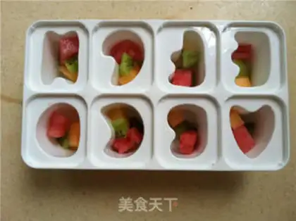Make Fruit yogurt ice step 4