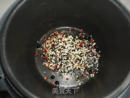 Make Five grains of porridge step 1