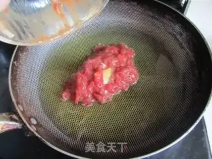 Make Beef apricot mushrooms step 4