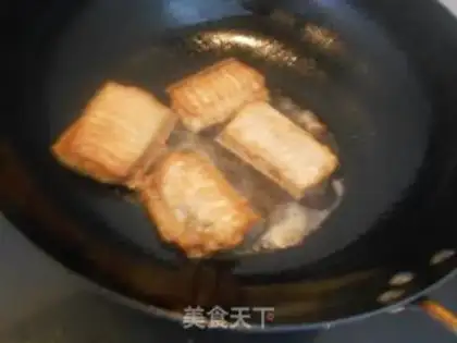 Make Pepper chopping with fish step 2