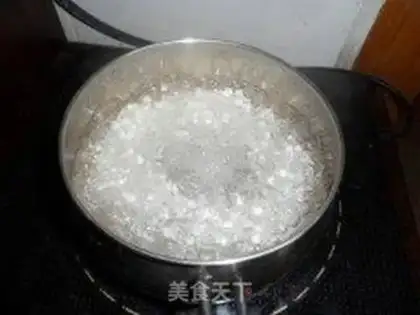 Make Rose rice milk tea step 0