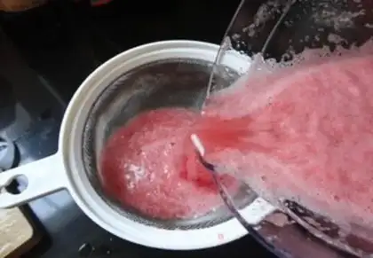 Make Ice melon juice step 4