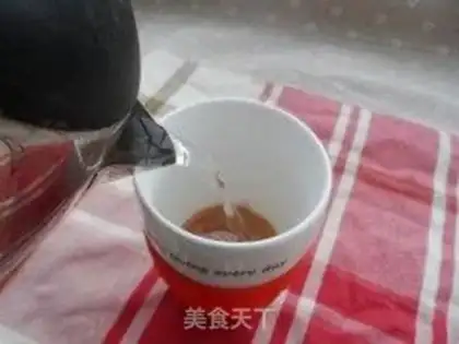 Make Rose rice milk tea step 5