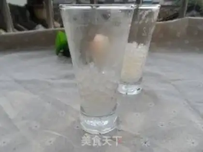 Make Rose rice milk tea step 7
