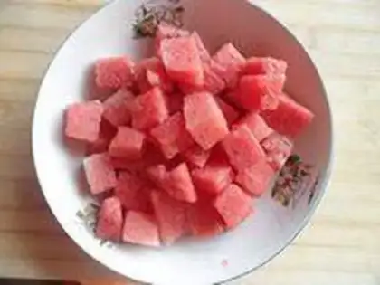 Make Watermelon smoothie step 1