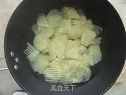 Make Homemade chips step 2