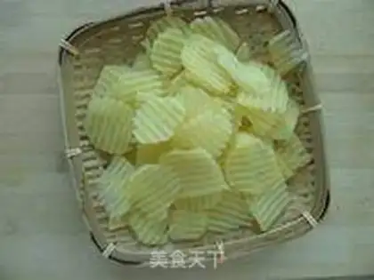 Make Homemade chips step 3