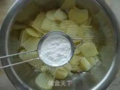 Make Homemade chips step 4