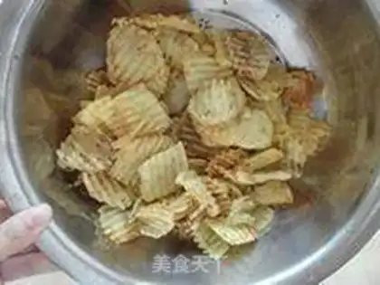 Make Homemade chips step 8