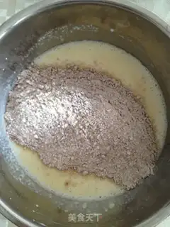Make Banana Chocolate McFin step 3