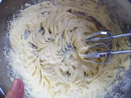 Make Vanilla cookies step 1