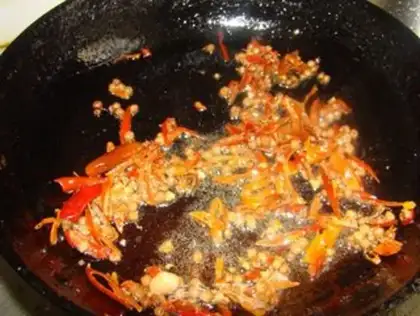Make Spicy peanuts step 7