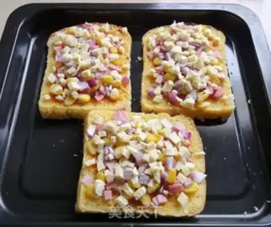 Make Toast pizza step 2