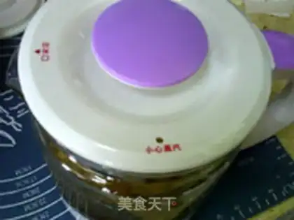 Make Corn shaving tea step 4