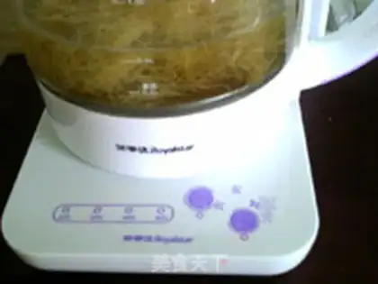Make Corn shaving tea step 5